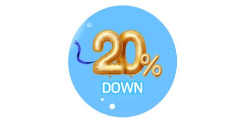 인튜어스 20% 반짝 할인!